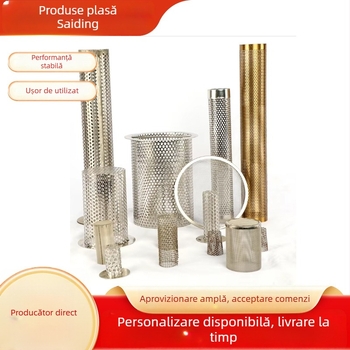 Filtru din oțel inoxidabil 304, plasă de filtrare în formă de diamant, cartuș filtrant tip Y pentru apă
