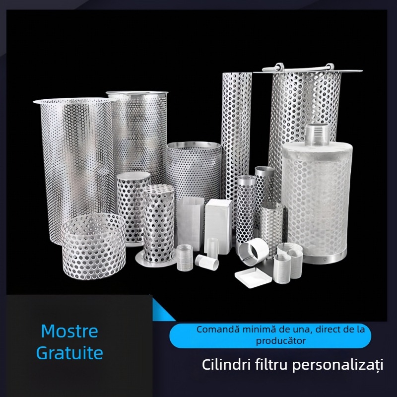 Tub filtrant din oțel inoxidabil 304 pentru conducte și filtrare industrială