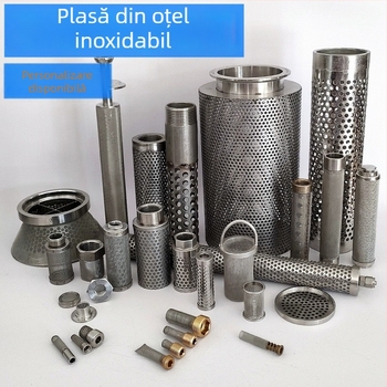 Separator frontal pentru ulei și apă uzată, tambur filtrant cilindric din oțel inox 304, tip Y