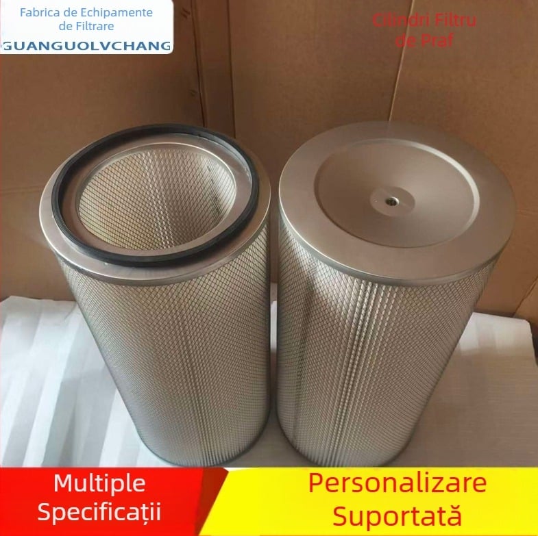 Element filtrant industrial pentru eliminarea prafului pentru sisteme de sablare cu nisip și pulverizare cu vopsea