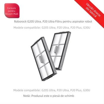 Filtre compatibile cu Roborock P20 Ultra, G30U și G20SU aspirator robot