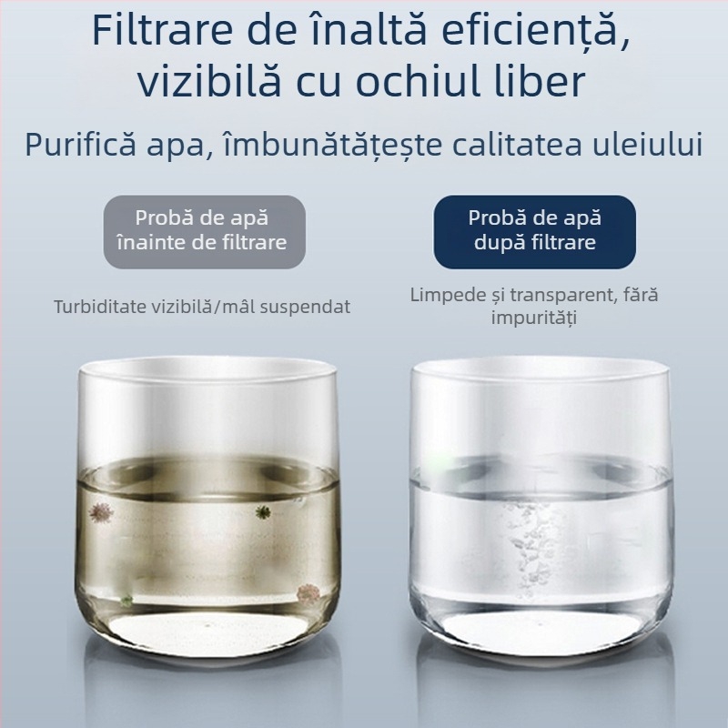 Filtru de pungă din oțel inoxidabil 304 pentru apă uzată industrială, sediment, prefiltru pentru benzină și motorină, debit mare, filtrare de precizie