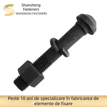 Șuruburi de înaltă rezistență pentru cale ferată, cu design prelungit și îngroșat, în formă de coadă de pește; șuruburi cu coadă de pește pentru minerit; șuruburi pentru plăci de conectare