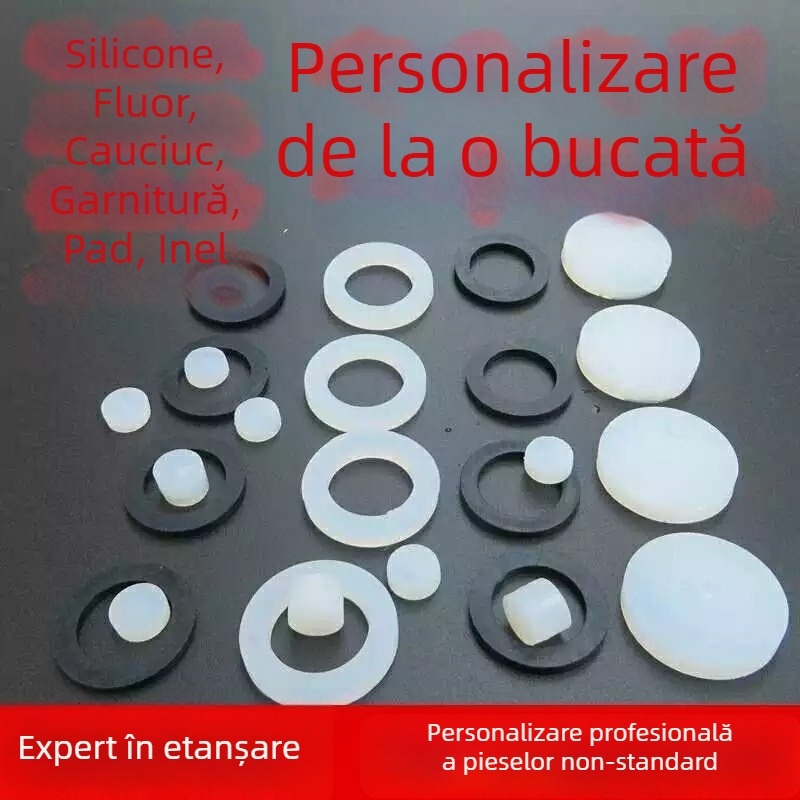 Piese personalizate din cauciuc nitrilic pentru etanșări cu forme neobișnuite — fabricate după desene și probe