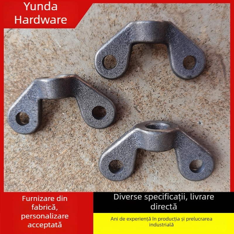 Piuliță fluture din oțel carbon, turnată, îngroșată, strânsă manual