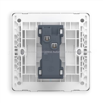 Abbaq Mingzhi Series Intrerupător monopolar și priză, AQ101-10231804, alb cu indicator luminos, 10A