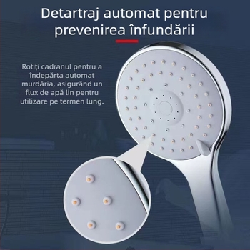 Hans duș cu cinci setări pentru baie, ploaie presurizată