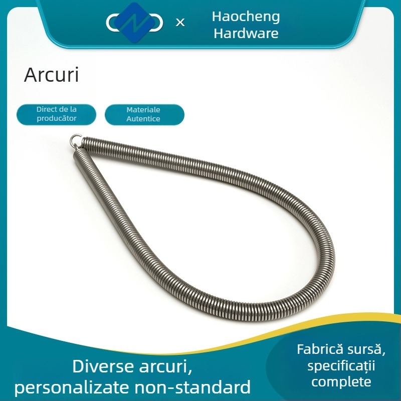 Arc lung de tensiune din oțel inoxidabil cu cârlig de revenire pentru tensionare mecanică