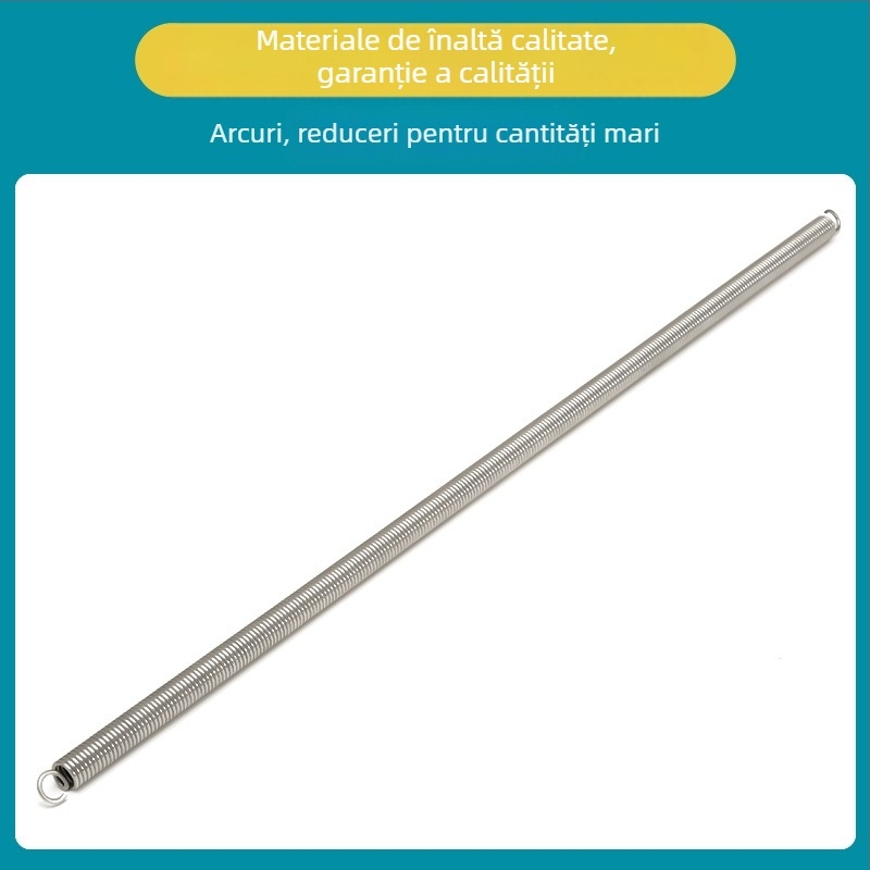 Arc lung de tensiune din oțel inoxidabil cu cârlig de revenire pentru tensionare mecanică