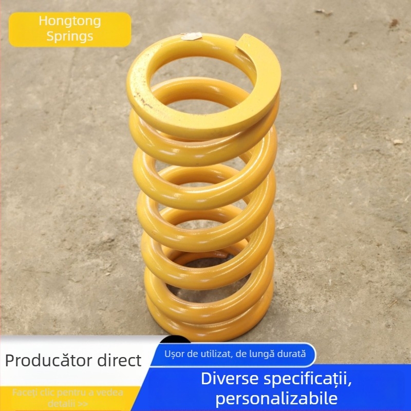 Arc de compresie pentru ecran vibrațional; arc spiral din oțel inoxidabil, mare; arc mic din oțel pentru alimentator cu cărbune/minerale