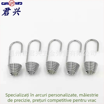Cârlig pentru cort din frânghie elastică, accesorii pentru frânghie, arc de tensiune, cârlig pentru curea împletită