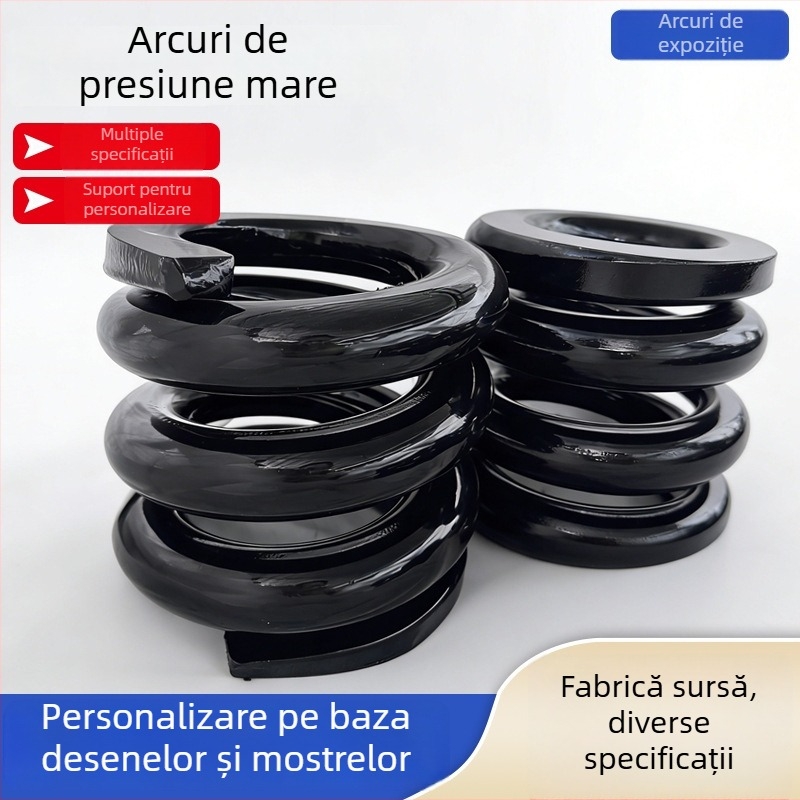 Arc de compresie mare pentru mașină de zdrobire în minerit, oțel 60Si2Mn, elasticitate înaltă