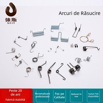 Cataramă din oțel inoxidabil cu arc, personalizată, formă specială – pentru compresie, tracțiune, răsucire și cuplu