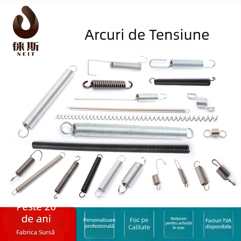 Cataramă din oțel inoxidabil cu arc, personalizată, formă specială – pentru compresie, tracțiune, răsucire și cuplu