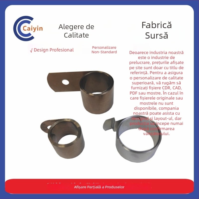 Arc cu forță constantă, din oțel inoxidabil 301, arc spiral, jucărie de întins