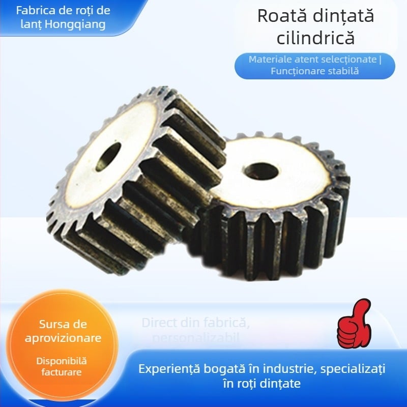 Roți dinți din oțel inoxidabil, modulul 2, precizie înaltă pentru transmisie mecanică