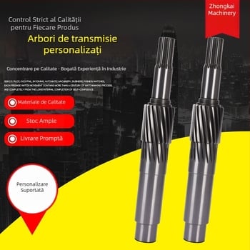 Ax cu splină: precizie în prelucrare, splină internă și splină învolută