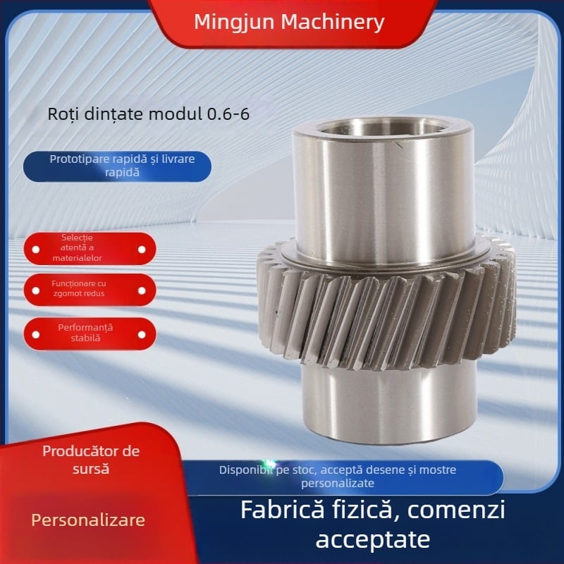 Dinți de angrenaj 0.6–6 pentru transmisie cilindrică, precizie înaltă, modul mic