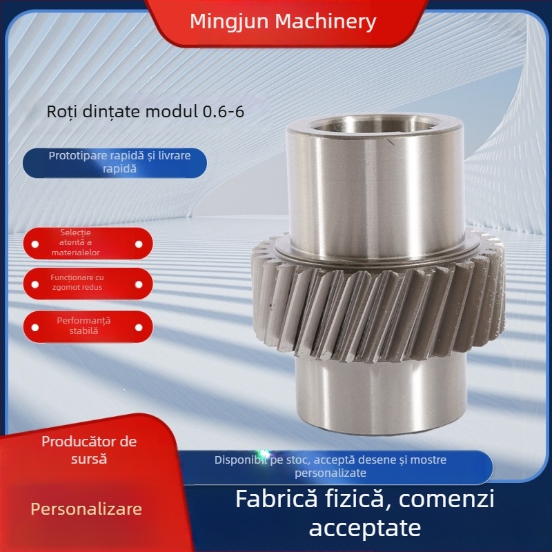 Dinți de angrenaj 0.6–6 pentru transmisie cilindrică, precizie înaltă, modul mic