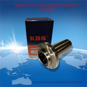 KBS lagăr liniar LMFP LMF8 10 12 13 16LUU-E-N nichelat cu flanșă circulară prelungită