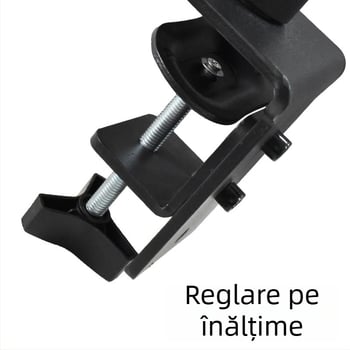 Cadru de cățărare pentru pisici montat pe masă, cu înălțime reglabilă și rotație de 360°