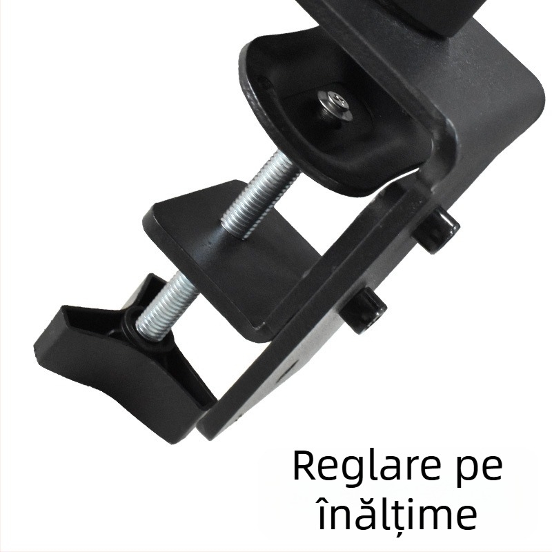 Cadru de cățărare pentru pisici montat pe masă, cu înălțime reglabilă și rotație de 360°