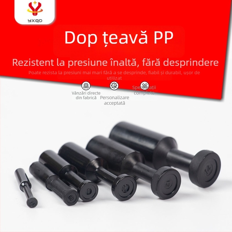 Conector rapid pentru țeavă PP, dop de închidere, conductă de aer drept, 4/6/8/10/12 mm, accesorii pneumatice