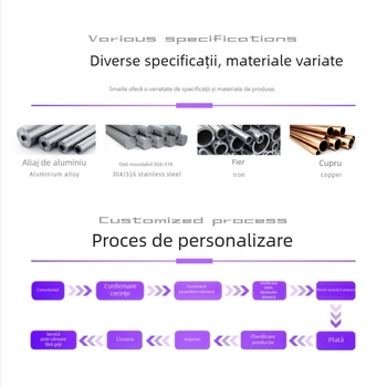 Cilindru pneumatic din oțel inoxidabil 304, acțiune dublă, diametru 25 mm, cursă până la 15000 mm, cuplă mare, proiectat după desen