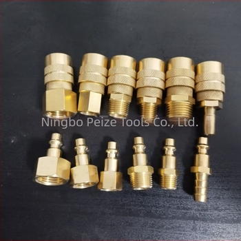 Conector pneumatic rapid, Milton-tip, stil american, pentru compresoare de aer