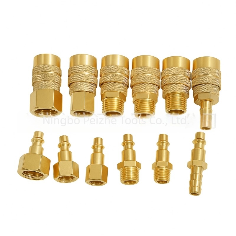 Conector pneumatic rapid, Milton-tip, stil american, pentru compresoare de aer