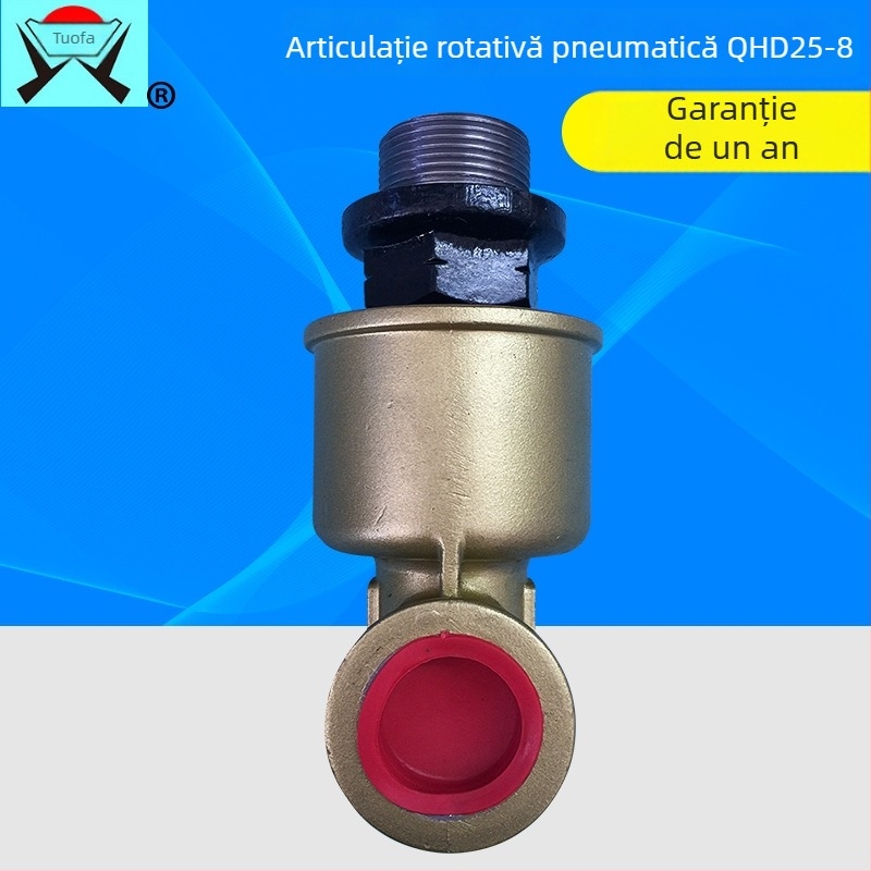 QHD-25/8 conector rotativ pneumatic pentru prese — adaptor cu conectare rapidă, conector pneumatic nestandardizat