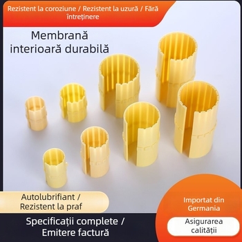 Igus JUM01 02 rulment liniar, 10 bucșe din plastic tehnic, 12 bucșe de alunecare, 16202530