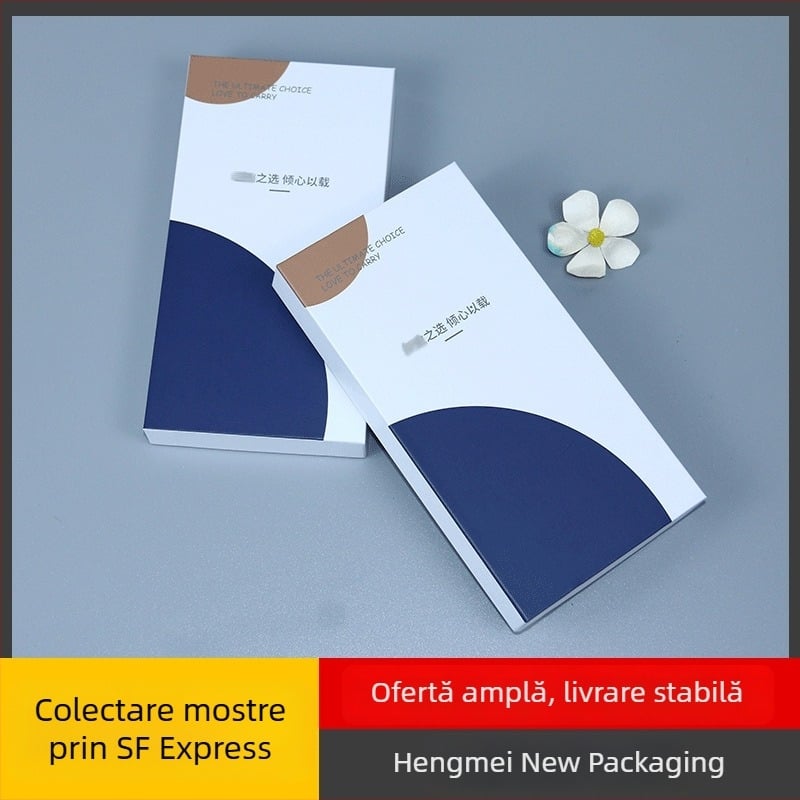 Cutie de ambalare pentru husă de telefon mobil, cutie clapetă cu capac, cutie colorată pentru ambalaje produse digitale