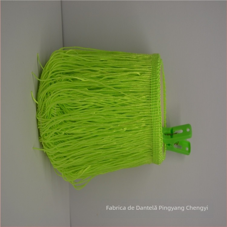 Dantelă cu ciucuri din rayon pentru costume de scenă DIY