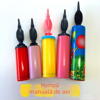 Pompa mare portabilă, manuală și electrică, pentru baloane, inele de înot și mingi de yoga