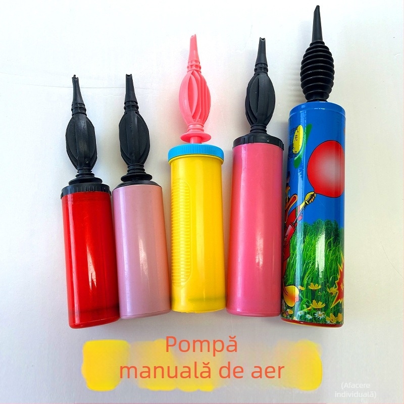 Pompa mare portabilă, manuală și electrică, pentru baloane, inele de înot și mingi de yoga