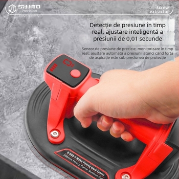 Cupă de aspirație electrică cu baterie litiu și afișaj digital, ecran HD