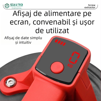 Cupă de aspirație electrică cu baterie litiu și afișaj digital, ecran HD