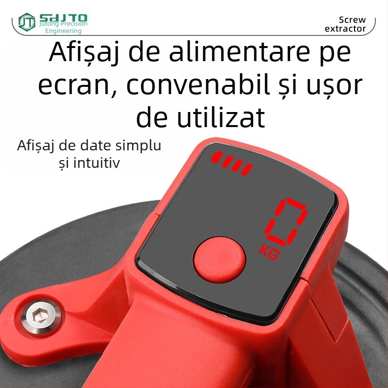 Cupă de aspirație electrică cu baterie litiu și afișaj digital, ecran HD