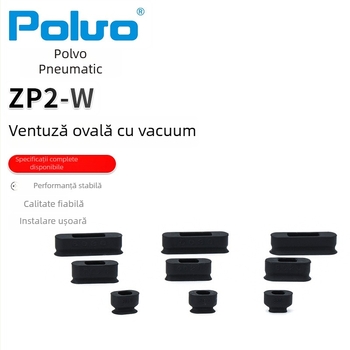 Polvo mandrină cu vid ovală ZP2-W componentă pneumatică
