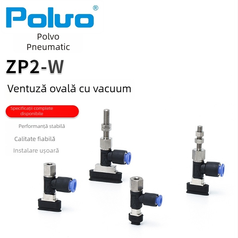 Polvo mandrină cu vid ovală ZP2-W componentă pneumatică