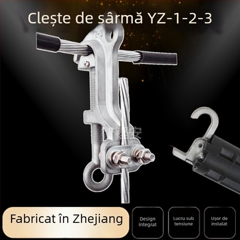 Zhikeng'an Monkey Head Clamps pentru linii YZ-1/YZ-2/YZ-3, aliaj de aluminiu și alamă
