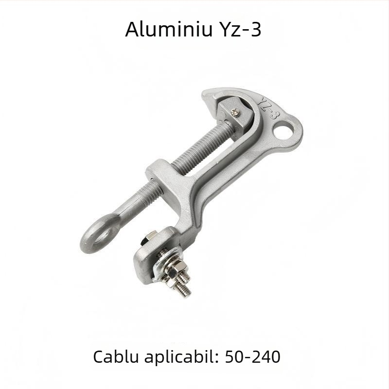 Zhikeng'an Monkey Head Clamps pentru linii YZ-1/YZ-2/YZ-3, aliaj de aluminiu și alamă