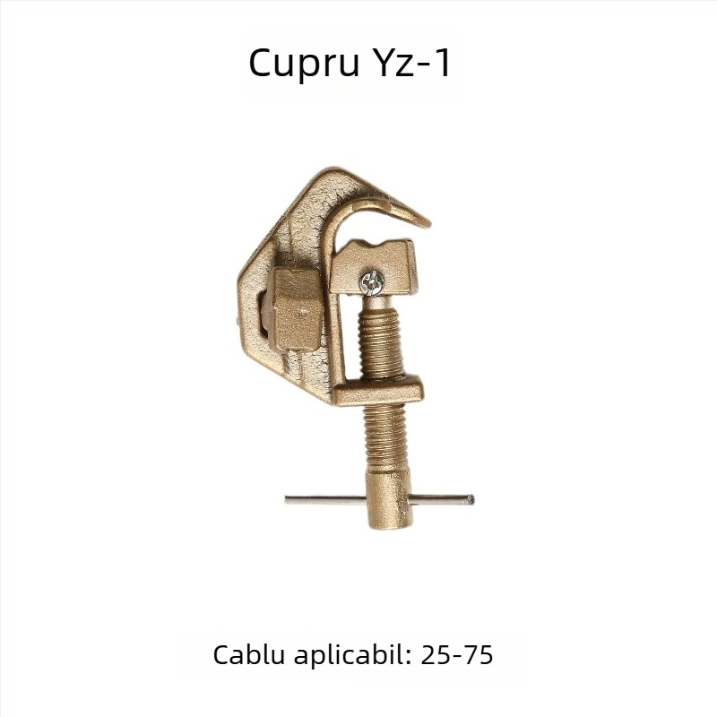 Zhikeng'an Monkey Head Clamps pentru linii YZ-1/YZ-2/YZ-3, aliaj de aluminiu și alamă