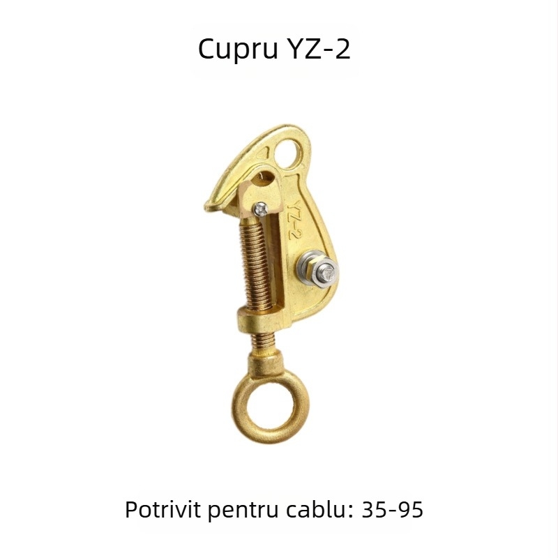 Zhikeng'an Monkey Head Clamps pentru linii YZ-1/YZ-2/YZ-3, aliaj de aluminiu și alamă