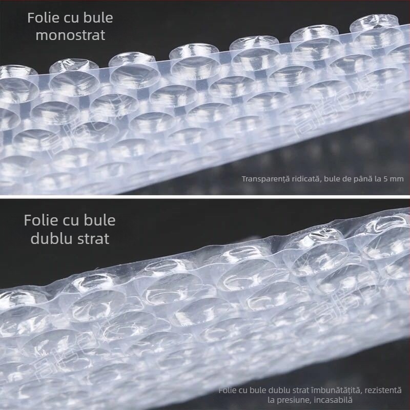 Folie cu bule pentru ambalare, lăţime 30/40/50 cm, material nou, pernă de aer, rezistentă la șocuri și impermeabilă