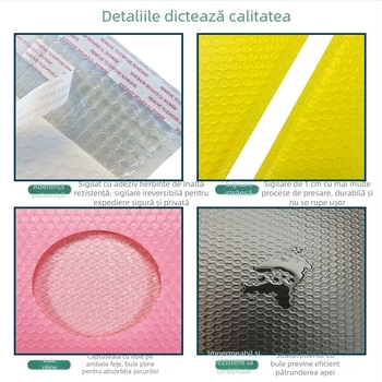 Rolă de folie cu bule anti-statice, structură în plasă, pentru accesorii electrice — căptușire internă și ambalare protejată la șocuri