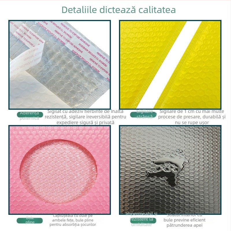 Rolă de folie cu bule anti-statice, structură în plasă, pentru accesorii electrice — căptușire internă și ambalare protejată la șocuri