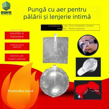 Baloane de aer gonflabile pentru ambalare logistică, cu protecție anti-deformare și perne cu bule