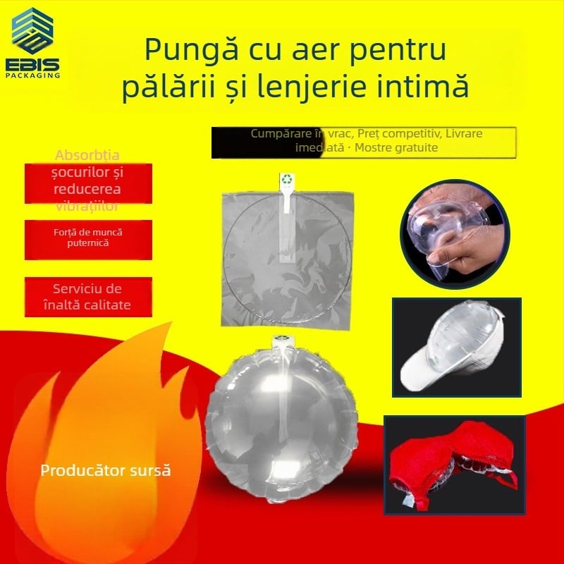 Baloane de aer gonflabile pentru ambalare logistică, cu protecție anti-deformare și perne cu bule